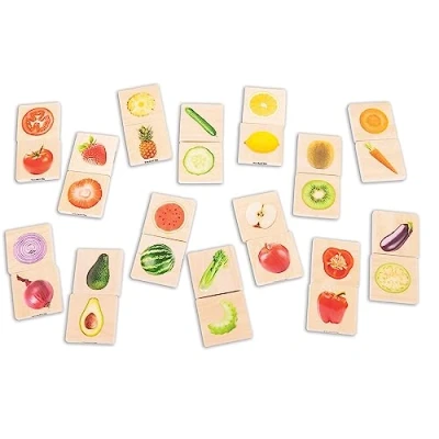Abbildung von TickiT 73404 Fruit &amp; Vegetable Match Memory Set