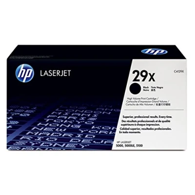 Abbildung von HP 29X (C4129X) Schwarz Toner Hohe Kapazität