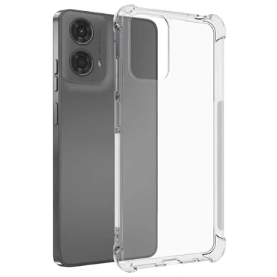 Abbildung von mtb more energy® Case Soft Armor kompatibel mit Motorola Moto G24 verstärkte Ecken Kameraschutz 1,5mm TPU Schutz Hülle Cover Handyhülle