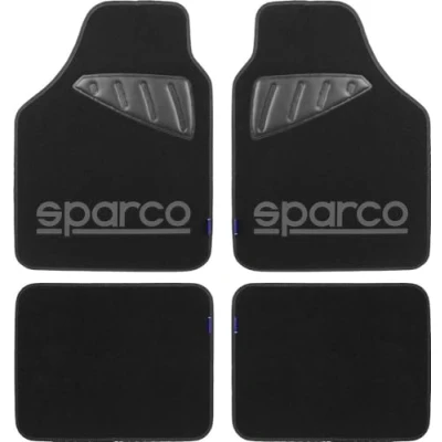 Abbildung von Autoteppiche Sparco schwarz/grau