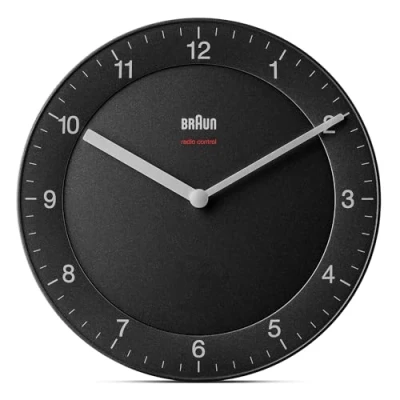 Abbildung von Braun Wanduhr BC06B DCF Klassik Funkwanduhr