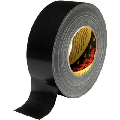Abbildung von 3M Premium Gewebeklebeband 389, schwarz, 100 mm x 50 m (1 er Pack)