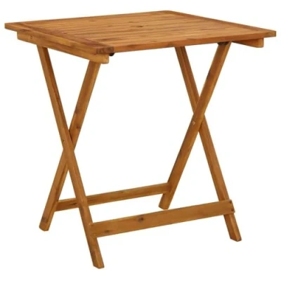 Abbildung von vidaXL Gartentisch Klappbarer 60x60x75 cm Massivholz Akazie (1 St)