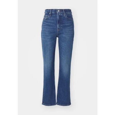 Abbildung von Tommy Jeans Izzie Straight Leg, Damen, Größe: 31x30, Denim dark