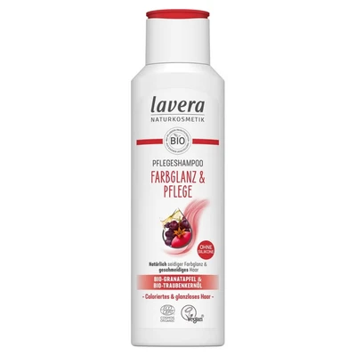 Abbildung von Lavera Pflege Shampoo Farbglanz&amp;pflege 250 ml