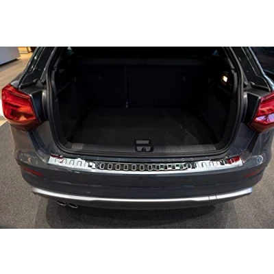 Abbildung von tuning art L234 Edelstahl Ladekantenschutz passend für Audi Q2 GA 2016 2020, Farbe:Chrom