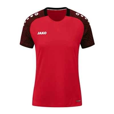 Abbildung von JAKO Teamsport Textil Performance FußballTrikot, Damen, Größe: 40, Rotschwarz