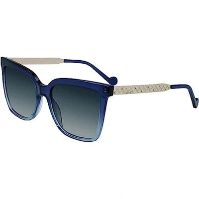 Abbildung von Liu Jo Unisex LJ753S 47504 Sunglasses, 410 blue Gradient, 55