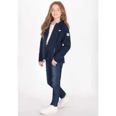 Abbildung von Fleecejacke Schmuddelwedda 110 / Navy Melange 100% Polyester