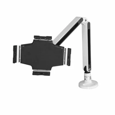 Abbildung von StarTech.com Schreibtisch Tablet Halter Schwenkbarer Arm Für iPad und Android Weiß Tablethalter Halterung