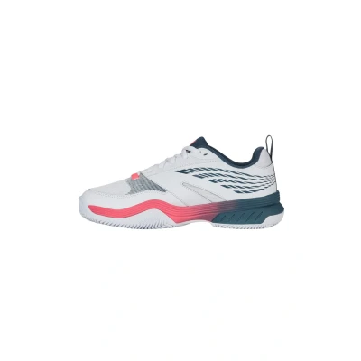 Abbildung von K SWISS Speedex CLAY Tennisschuh für Sandplätze, Herren, Größe: 43, White stargazer neon blaze Textil