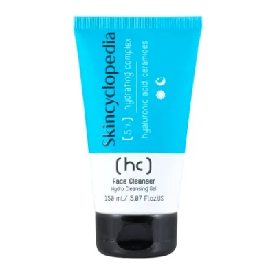 Abbildung von Skincyclopedia Hyaluron Gel Cleanser mit Ceramiden und Niacinamide, Reinigungsgel für sauberes Gesicht, Gesichtsreinigung Hyaluronsäure, Gesichtsreiniger trockene Haut, 150ml