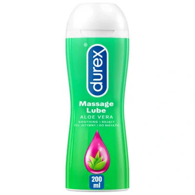 Abbildung von DUREX Play 2in1 Massagegel und feuchtigkeitsspendendes Intimgel mit beruhigender Aloe 200ml 0,2 l