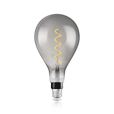 Abbildung von OSRAM LED Vintage Edition 1906, Sockel: E27, Dimmbar, Warmweiß, Rauchglas Optik