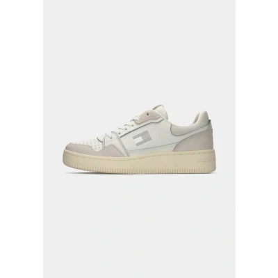 Abbildung von Tommy Jeans TJW Retro Sneaker low, Damen, Größe: 36, Ecru/stratus grey Schuhe