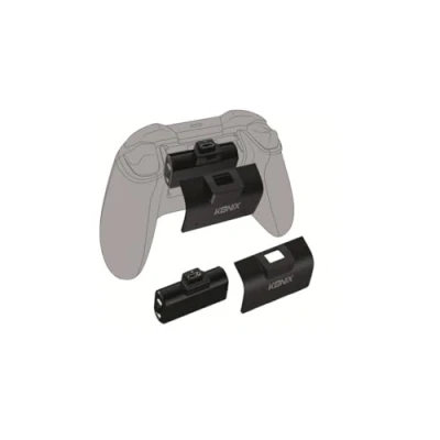 Abbildung von Konix Mythics Wiederaufladbares Batterie Kit für Xbox Series XS Controller Schnellladung USB Verbindung 2 m Kabel Schwarz