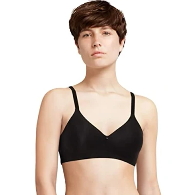 Abbildung von Chantelle C COMFORT, Bügelloser T shirt BH, Unnsichtbare Unterwäsche für Damen, Schwarz, 75E