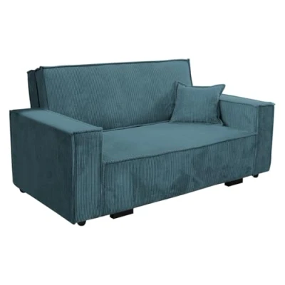 Abbildung von MIRJAN24 Schlafsofa Viva Star III, mit Schlaffunktion und Bettkasten, 3 Sitzer Polstersofa inkl. Kissen, Wohnlandschaft