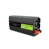 Abbildung von Green Cell LCD Spannungswandler 500W/1000W 12V auf 230V Reiner Sinus Volt Wechselrichter Konverter Pure Sine Wave Power PowerInverter DC AC Umwandler Stromwandler Wohnwagen Auto