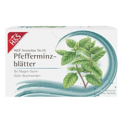 Abbildung von H&amp;S Pfefferminzblätter 20X1,5 g