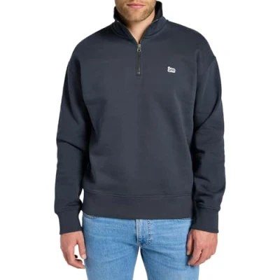 Abbildung von Lee HALF Sweatshirt, Herren, Größe: Small, Dark muted gray