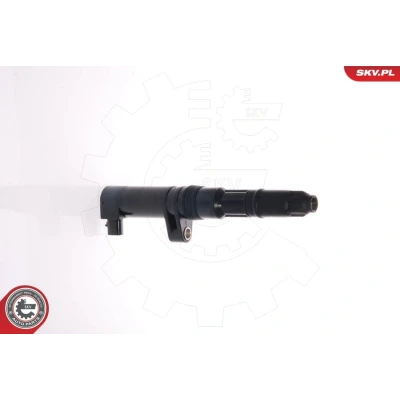 Abbildung von ESEN SKV 03SKV001 Zündspule 2 polig 12V elektrisch inkl. Zündkerzenstecker RENAULT: CLIO 2, TWINGO 3, DACIA: Sandero I, Logan I MCV
