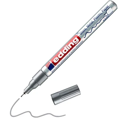 Abbildung von Edding 780 Paint marker 0,8 mm round Silver