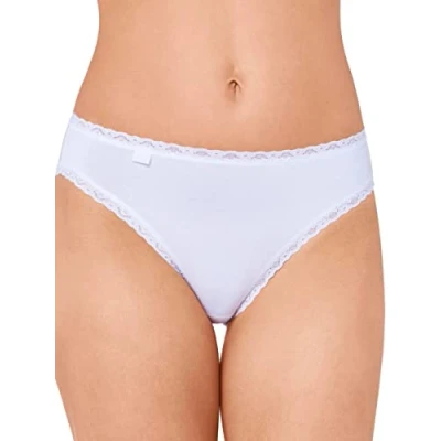 Abbildung von sloggi Damen 24/7 Cotton Lace Tai Slip, White, 48