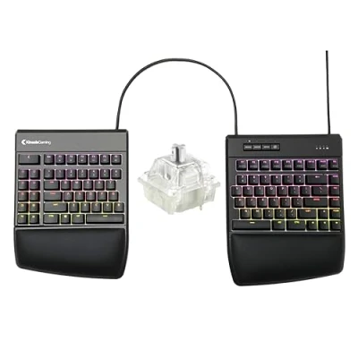 Abbildung von KINESIS Freestyle Edge RGB Gaming US QWERTY MX Silver