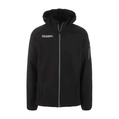 Abbildung von Schwarze Softshell Jacke Kappa Valas Für Erwachsene