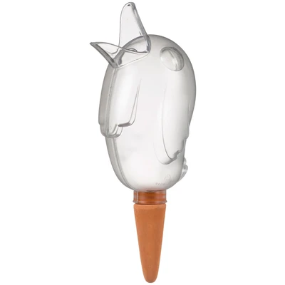 Abbildung von Scheurich Bördy XXL, Wasserspeicher aus Kunststoff, Farbe: Transparent/Clear, 13,7 cm Breite, 11 Tiefe, 33 hoch, 1 l Vol.