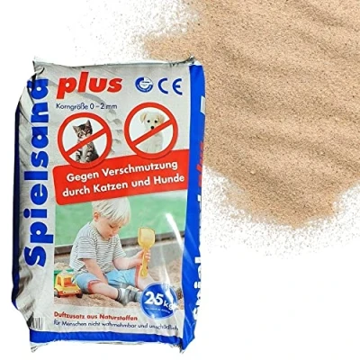Abbildung von GarPet Spielsand Plus 25 Kg TÜV Nord Spielkasten Sand Sandkasten