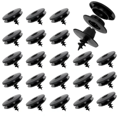 Abbildung von RXKFIGX 22 Stück Autoteppich Fußmatten Halter Rund Druckknopf Auto Clip Befestigungen Clips Universal Teppich Bodenmatten Halterung Befestigung am 3 in 1