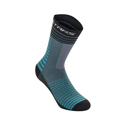 Abbildung von Alpinestars Unisex Drop 19 Fahrrad Socken, blau, L