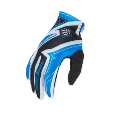 Abbildung von O&#039;NEAL Fahrradhandschuhe &amp; Motocross Handschuhe Vault Glove Racewear I MX MTB Enduro Unisex Motorradhandschuhe Herren Damen Sehr starker Grip Schwarz Blau Größe M