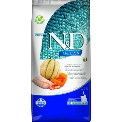 Abbildung von N&amp;D Ocean Kätzchenfutter Kabeljau 5 kg
