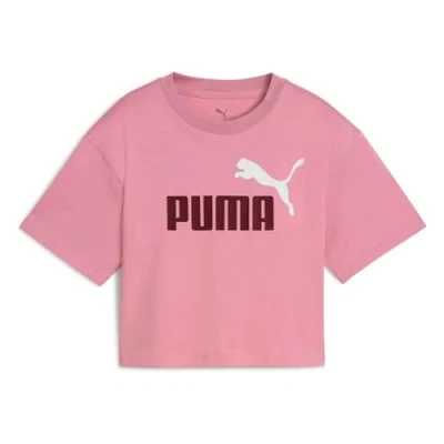 Abbildung von PUMA Girl&#039;s ESS 2 Color No. 1 Logo​ Kurzes T Shirt G (1 Stück)