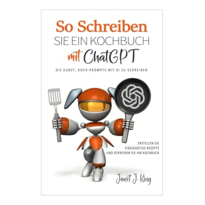 Abbildung von So schreiben Sie Ein Kochbuch mit ChatGPT Generiere einzigartige Rezepte und erstelle dein Kochbuch: Die Kunst, Koch Prompts KI zu ... hochwertige
