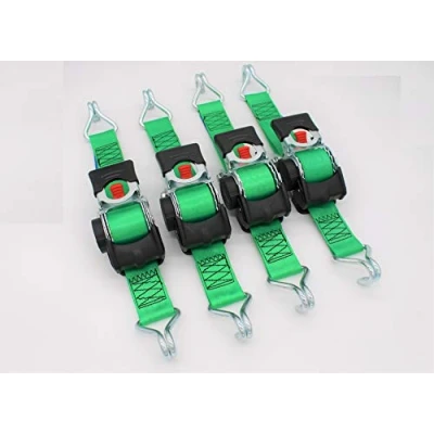 Abbildung von 4 Stück Automatik Zurrgurt Spanngurt mit Spitzhaken 3,0m x 50 mm 750/1500 daN
