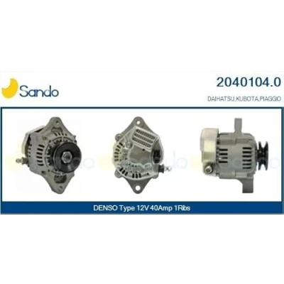 Abbildung von CASCO CAL40104AS Lichtmaschine 12V 40A DAIHATSU: CUORE 4