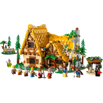 Abbildung von LEGO® Spielbausteine Disney 43242 Die Hütte von Schneewittchen und den sieben Zwergen, (2228 St)