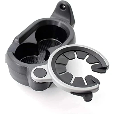 Abbildung von NICAVKIT Auto Getränkehalter Kunststoff Mittelkonsole Becherhalter Ersatz für Benz SMART W451 A4518100370