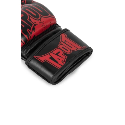 Abbildung von Tapout MMA PRO Fight Handschuhe aus Leder (1 Paar) MMA, Black/Red, L, 960005