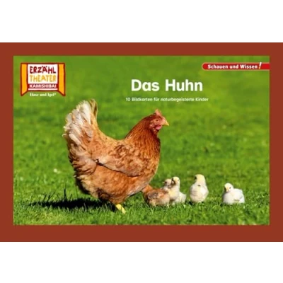 Abbildung von das Huhn / Kamishibai Bildkarten: 12 Fotobildkarten für Erzähltheater (Schauen und Wissen!)