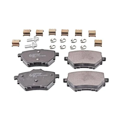 Abbildung von BLUE PRINT ADP154213 Bremsbelagsatz Hinterachse mit Befestigungsmaterial PEUGEOT: 308 SW 2, II Schrägheck, 3008 SUV, OPEL: Grandland X