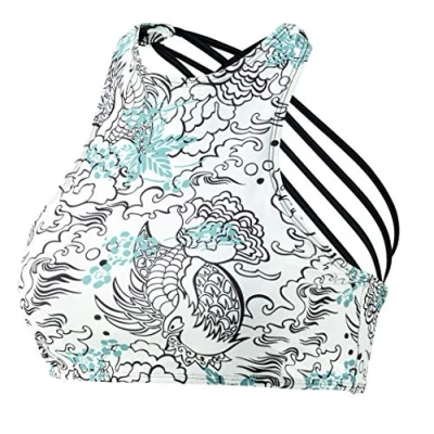 Abbildung von Beco Damen high Bikinioberteil, Weiß/Bunt, 42 EU
