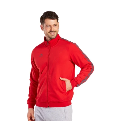 Abbildung von Erima Herren Essential Team Tracktop Jacke, rot, XXL
