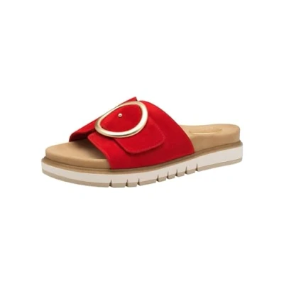 Abbildung von Tamaris Pantolette flach, Damen, Größe: 39, Red Schuhe