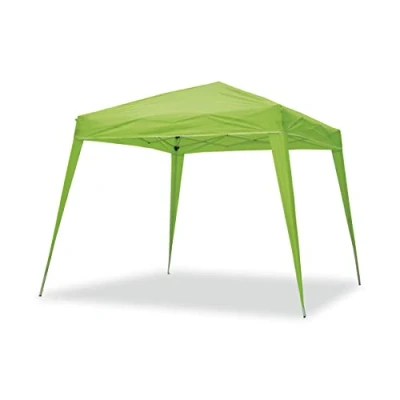 Abbildung von Wasabi Faltpavillon, 3 x m, kompakt, grün, wasserdicht, inklusive Wind und Heringe, Stahlgestell, Gartenpavillon, Strandpavillon, Camping, Partys, Hof, Terrasse