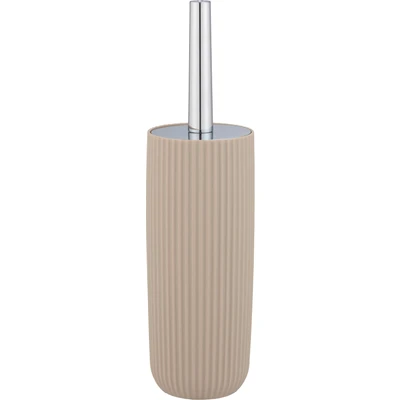 Abbildung von WENKO WC Garnitur &quot;Agropoli&quot;, aus Kunststoff, beige, mit geschlosssener Form